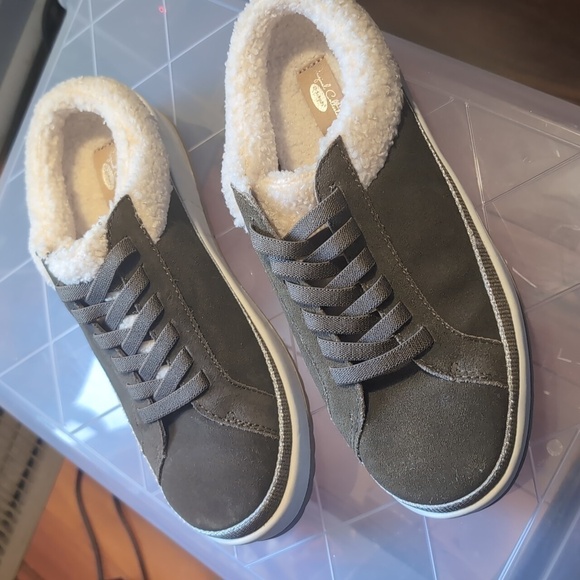 Dr. Scholl's original collection Fleece slip on shoe Size 8M - Picture 11 of 11